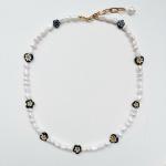 Irregular Shaped Pearl Necklace