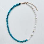 Irregular Shaped Pearl Necklace