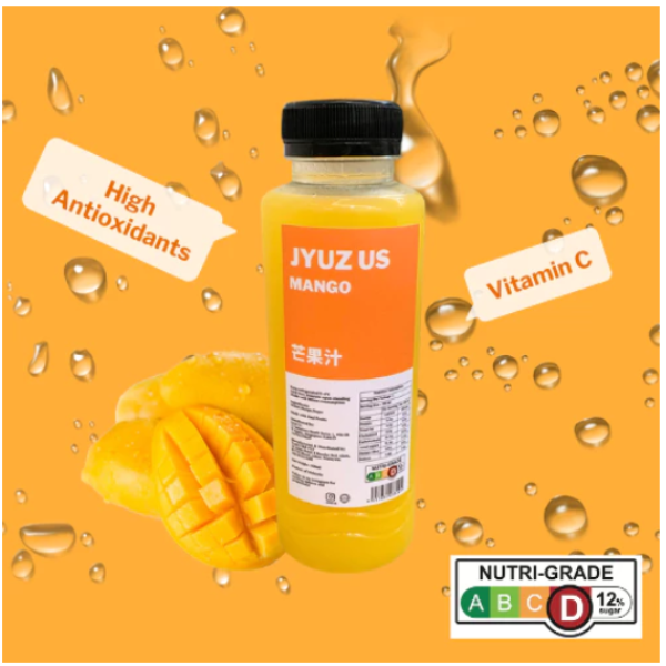 Mix and Match Fresh Fruit Juice JYUZ US: Mango