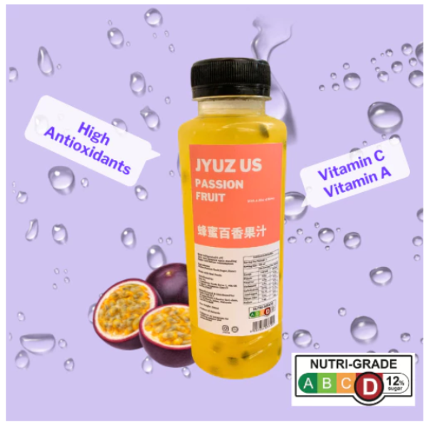 Mix and Match Fresh Fruit Juice JYUZ US: Passion fruit